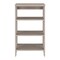 Tuhome St. Clair Linen Cabinet, Two Interior Shelves, Two Open Shelves, Single Door, Light Gray MLZ7127 - alternate 6